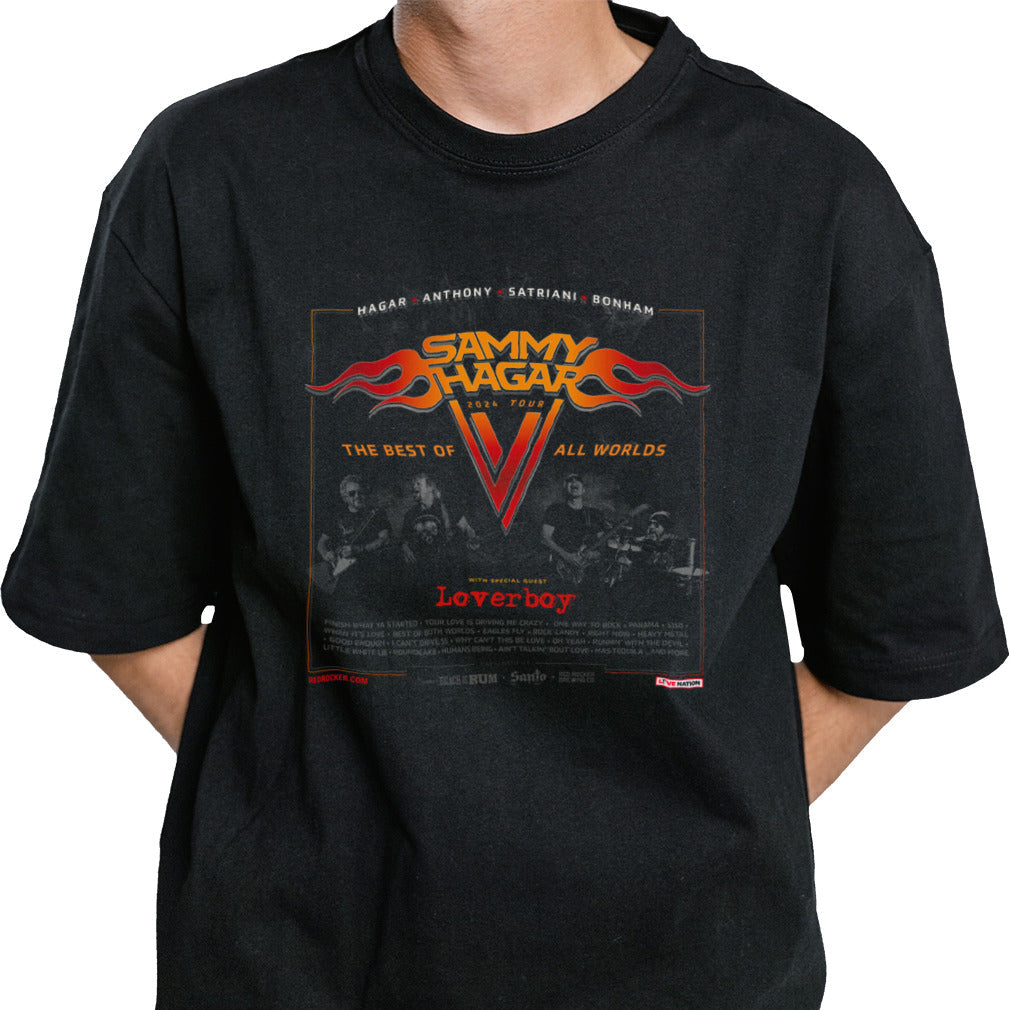 Sammy Hagar The Best Of All Worlds 2024 shirt
