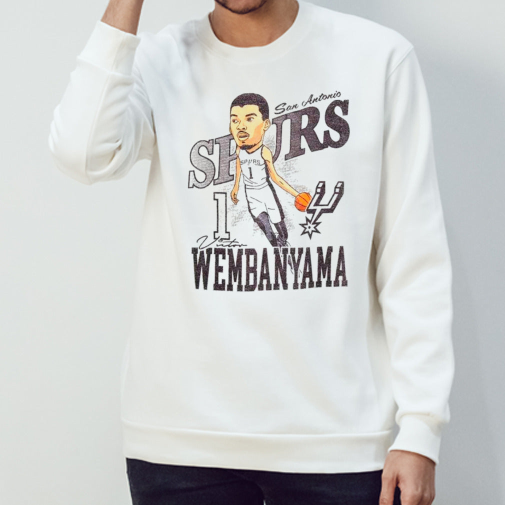 San Antonio Spurs Victor Wembanyama Caricature shirts