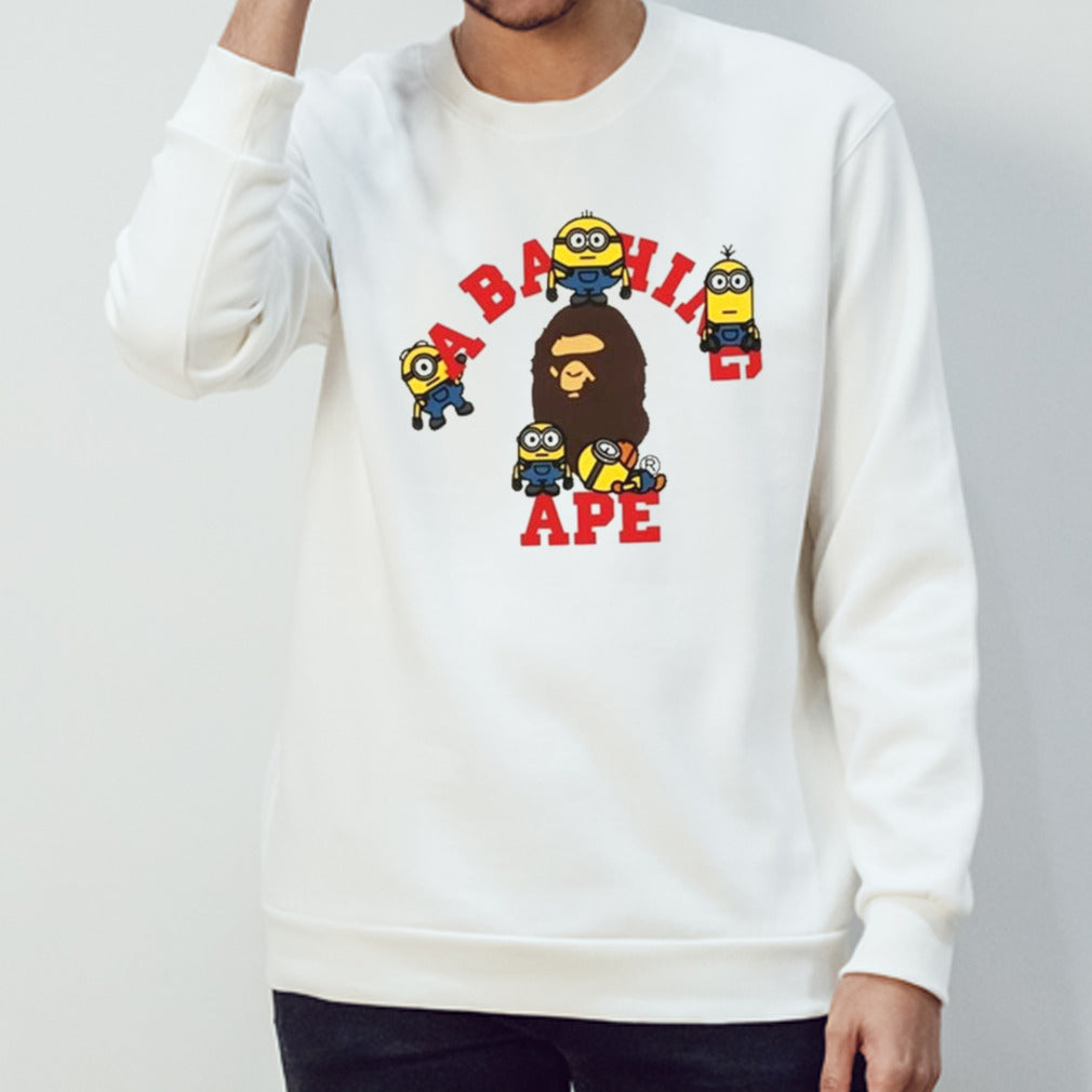 Sapnap Bape X Minions College Shirt