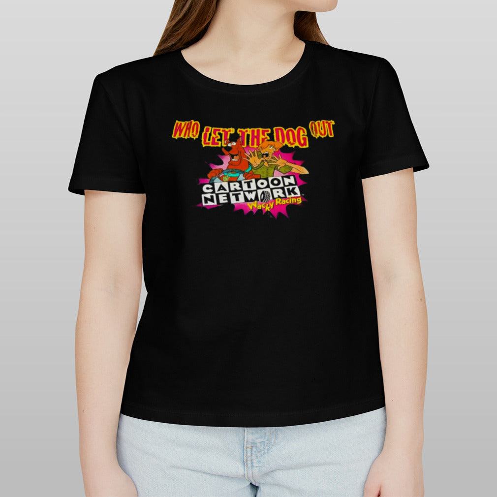 Scooby Doo and Shaggy Rogers who let the dog out Cartoon Network shirt