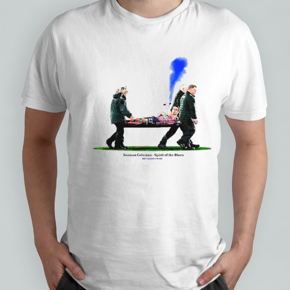 Seamus Coleman spirit of the blues shirts