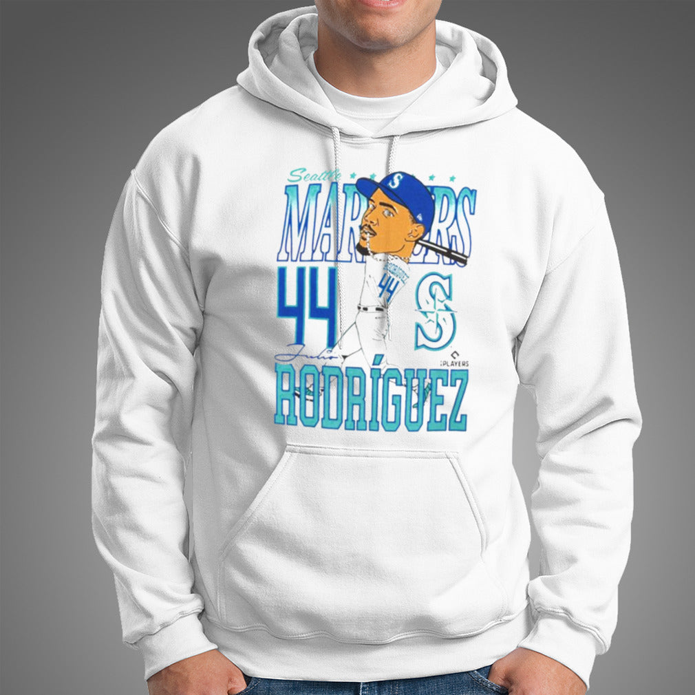 Seattle Mariners Julio RodrÃguez Caricature Baseball Shirt