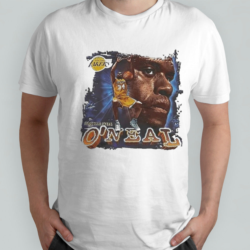 Shaquille Os’neal Los Angeles Lakers vintage T-Shirts