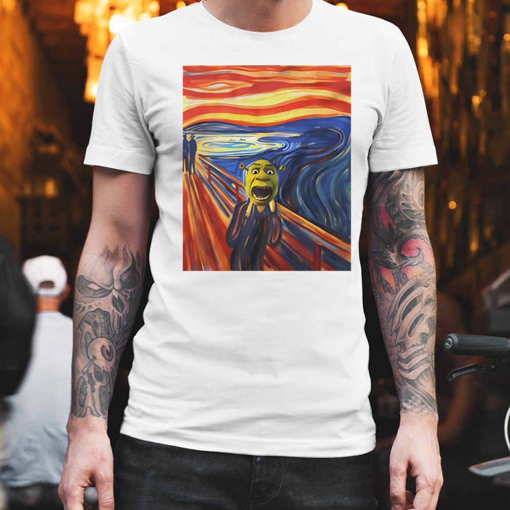 Shrek the scream shirt