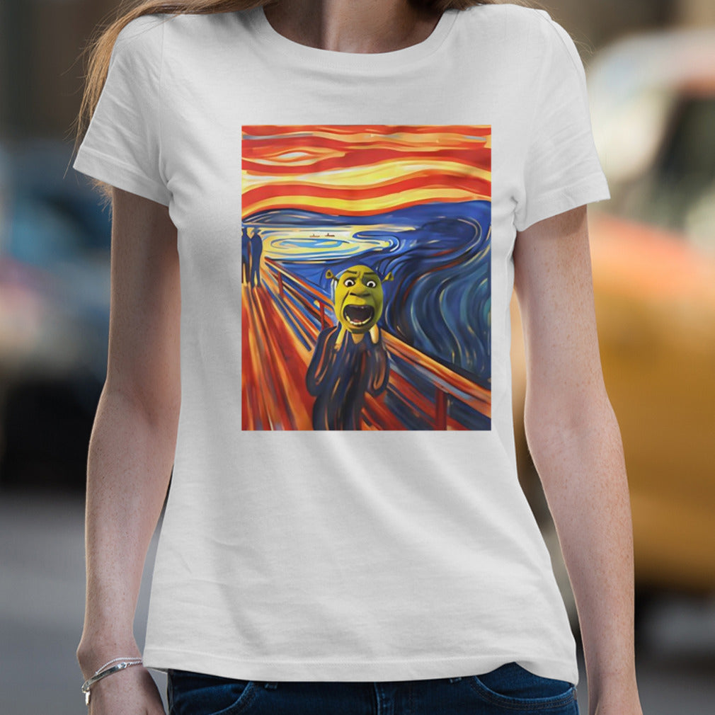 Shrek the scream shirt