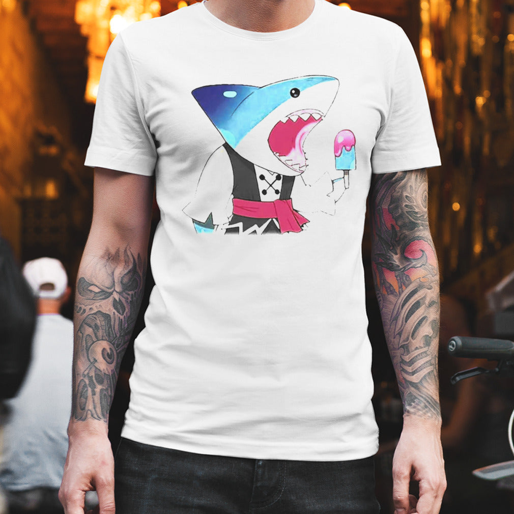 Shroomie Sorbet Shark Cookie T Shirt