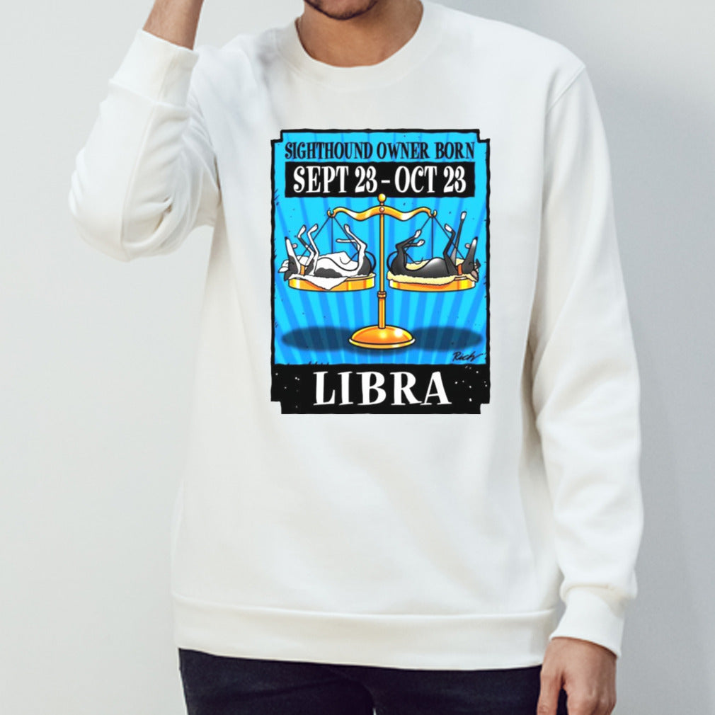 Sighthound owner born libra shirt