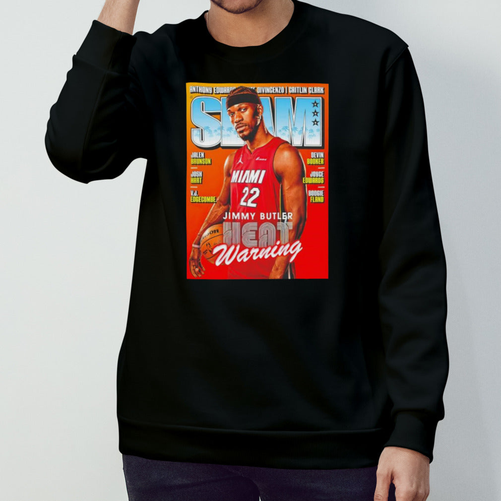 Slam Jimmy Butler heat warning shirts