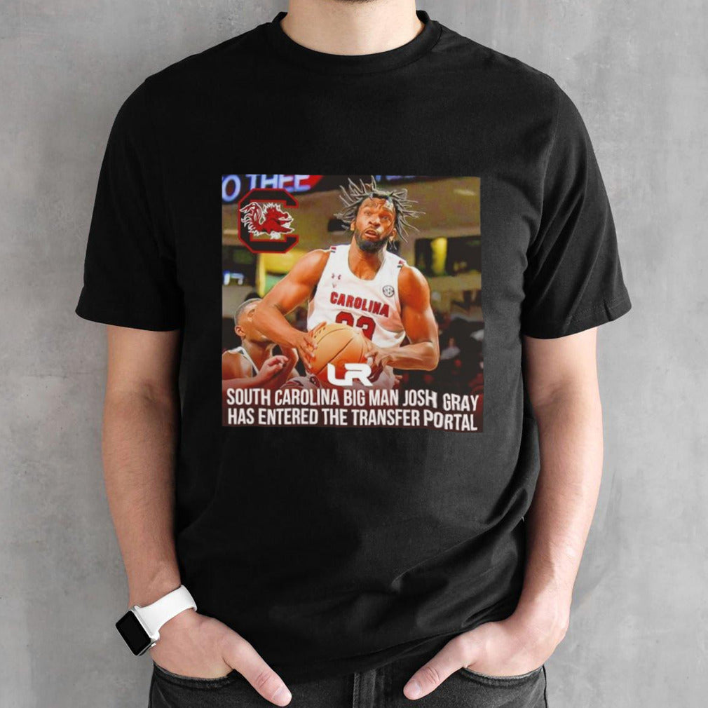 South Carolina big man Josh Gray has entered the transfer portal shirts
