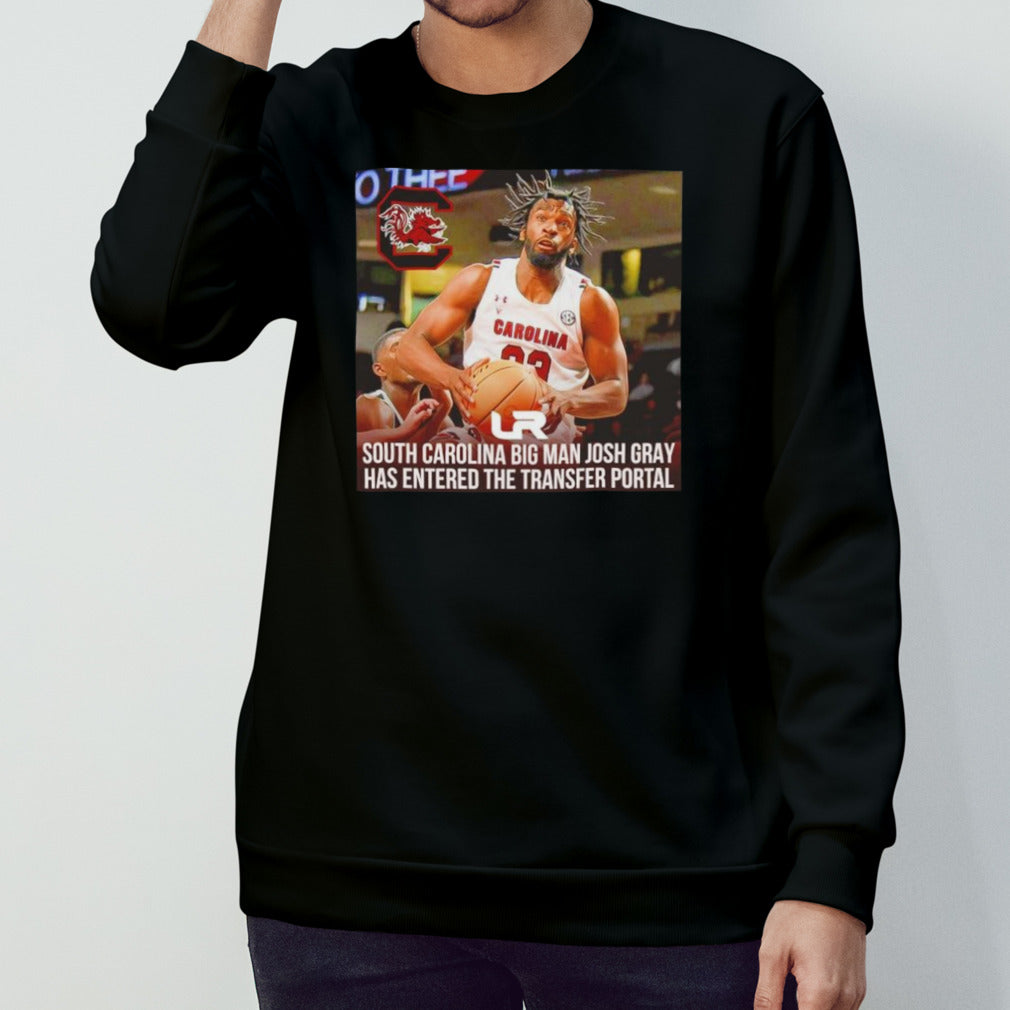 South Carolina big man Josh Gray has entered the transfer portal shirts