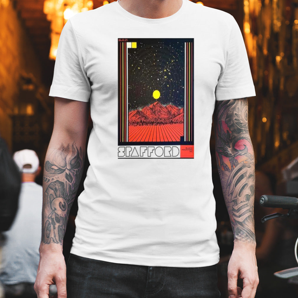 Spafford June 22 2024 Pisgah Brewing Company Black Mountain NC Poster Shirt