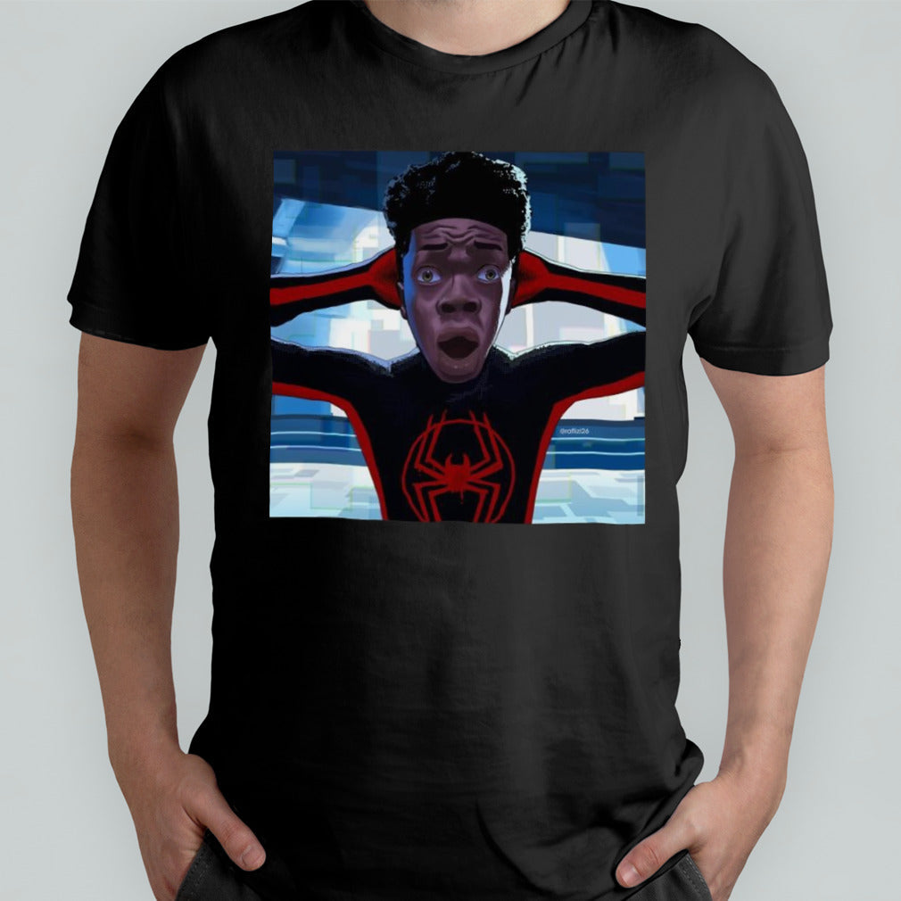 Spiderman Miles Morales When Kilometer Immorales Walks In shirt