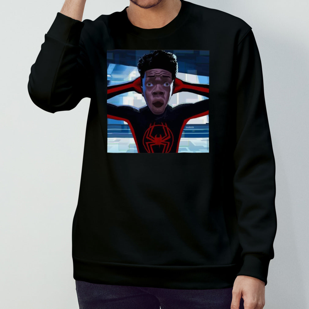 Spiderman Miles Morales When Kilometer Immorales Walks In shirt