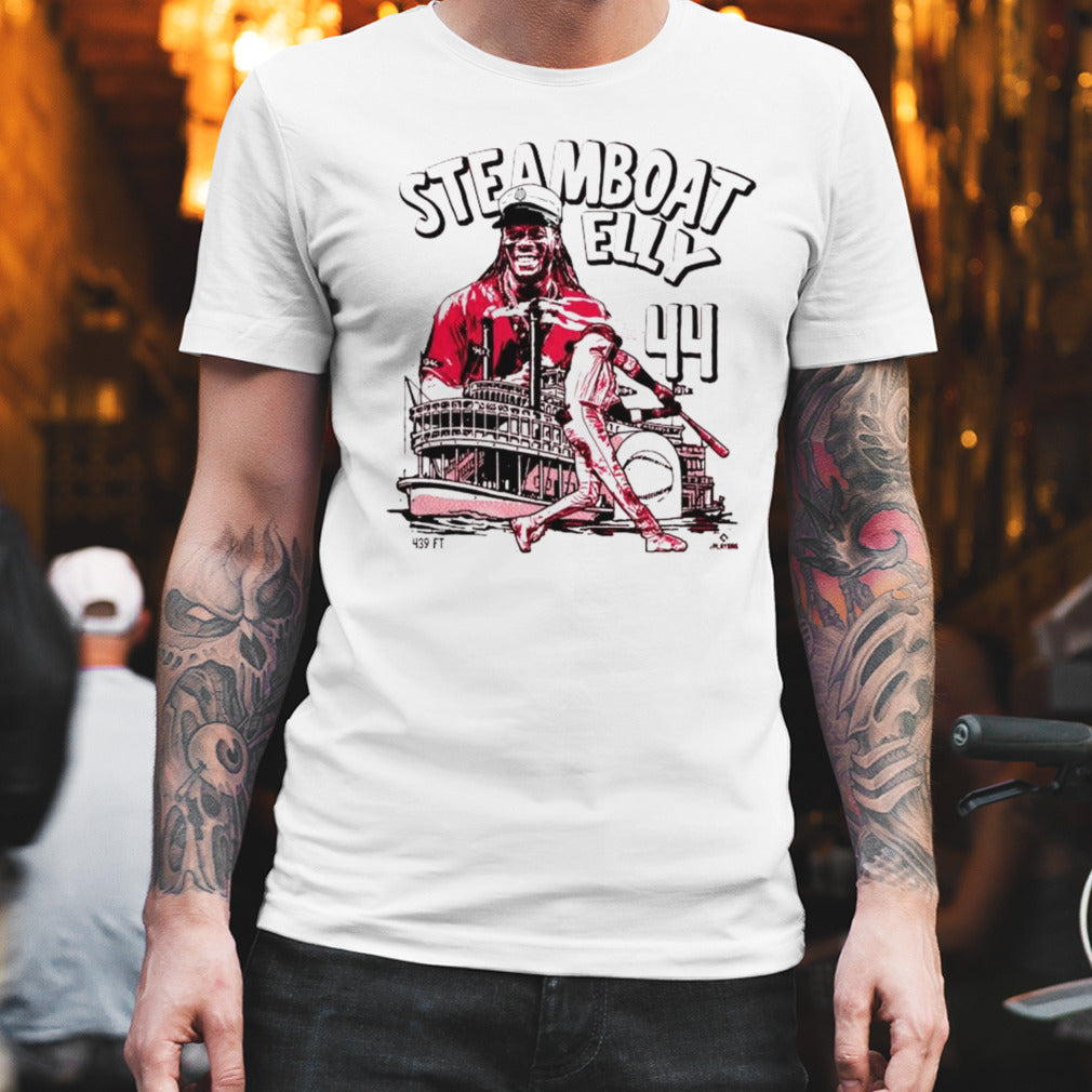 Steamboat Elly De La Cruz #44 Cincinnati Reds Player Mlb Baseball 2024 T-shirt