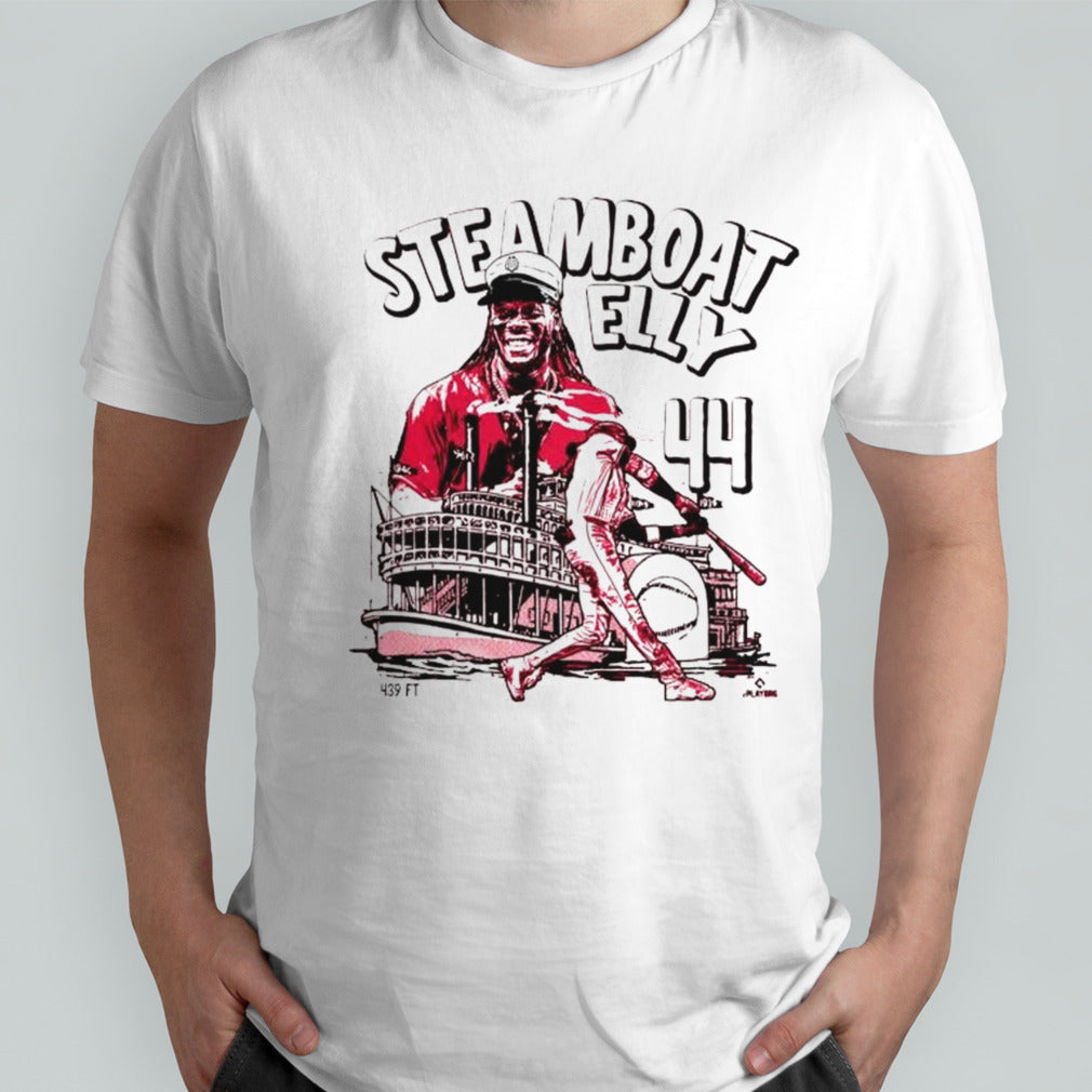 Steamboat Elly De La Cruz #44 Cincinnati Reds Player Mlb Baseball 2024 T-shirt