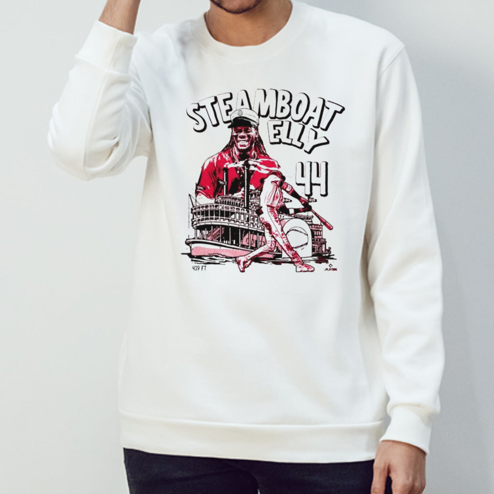 Steamboat Elly De La Cruz #44 Cincinnati Reds Player Mlb Baseball 2024 T-shirt