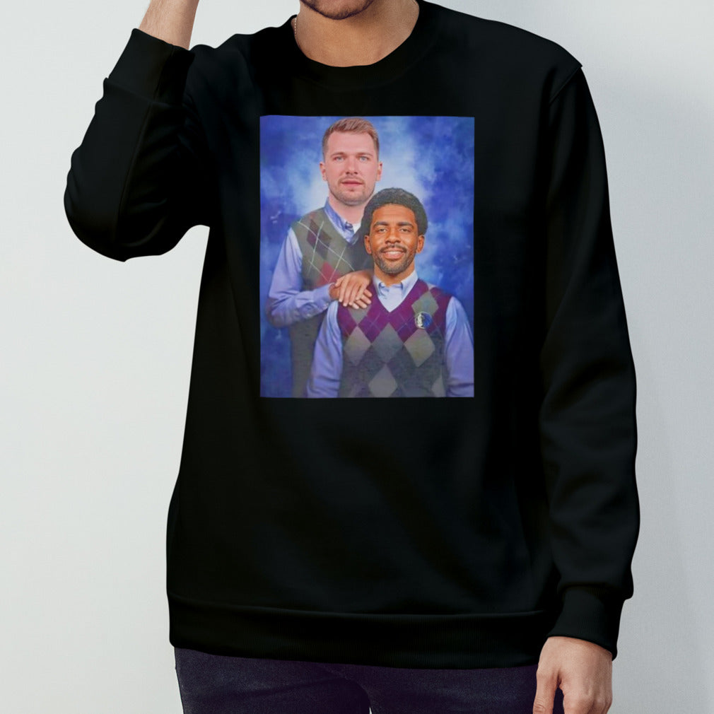 Step brothers Luka Doncic Kyrie Irving Dallas Mavericks shirt