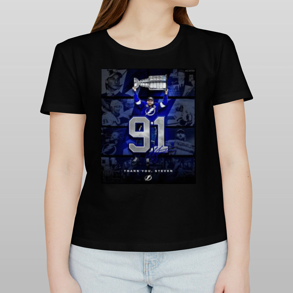 Steven Stamkos Thank You, Steven Tampa Bay Lighting shirt