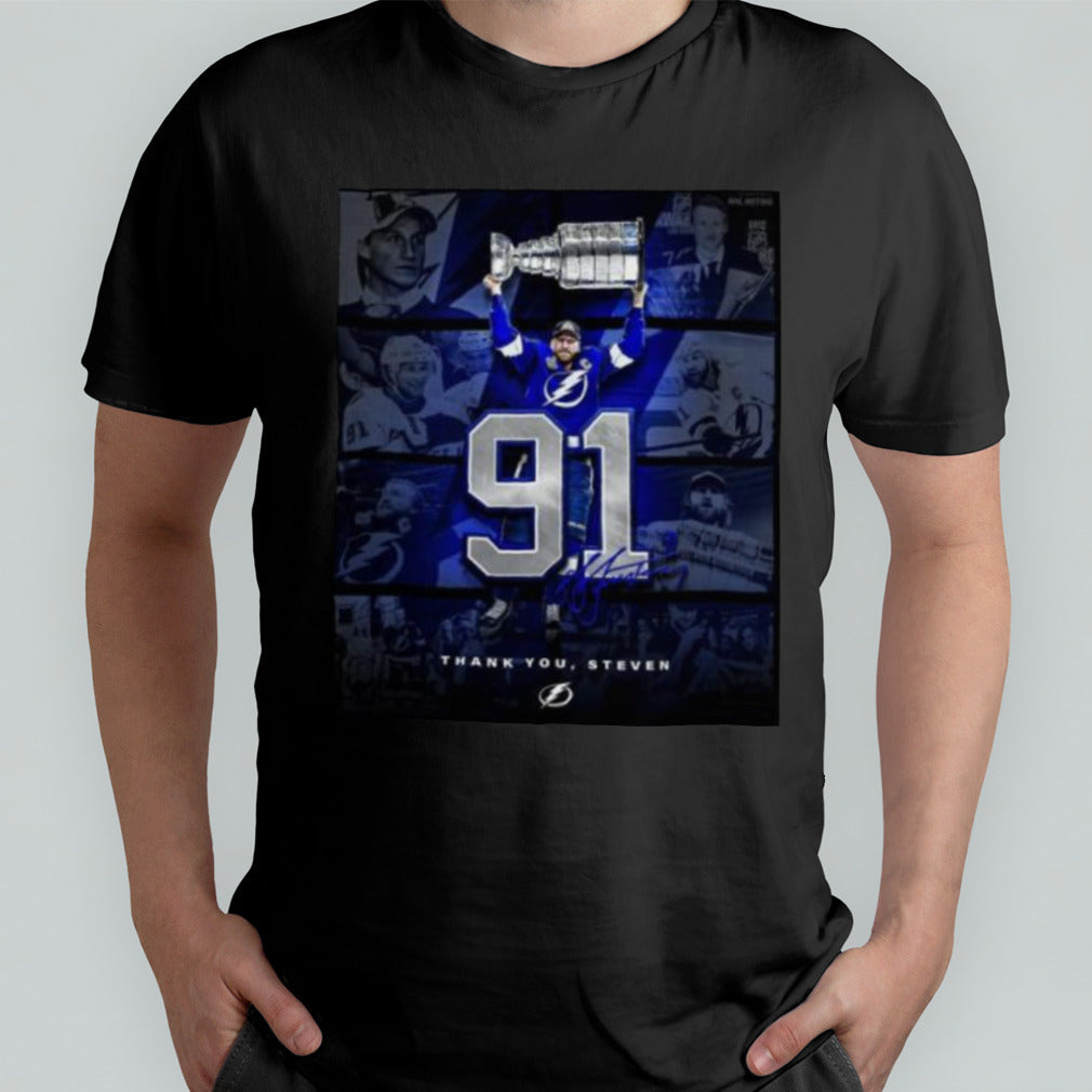 Steven Stamkos Thank You, Steven Tampa Bay Lighting shirt