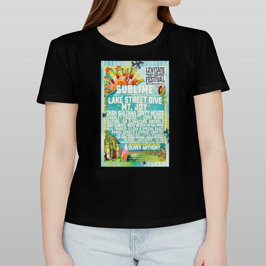 Sublime Vs Levitate July 5-7 2024 Marshfield MA Poster Shirt