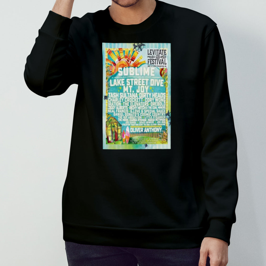 Sublime Vs Levitate July 5-7 2024 Marshfield MA Poster Shirt