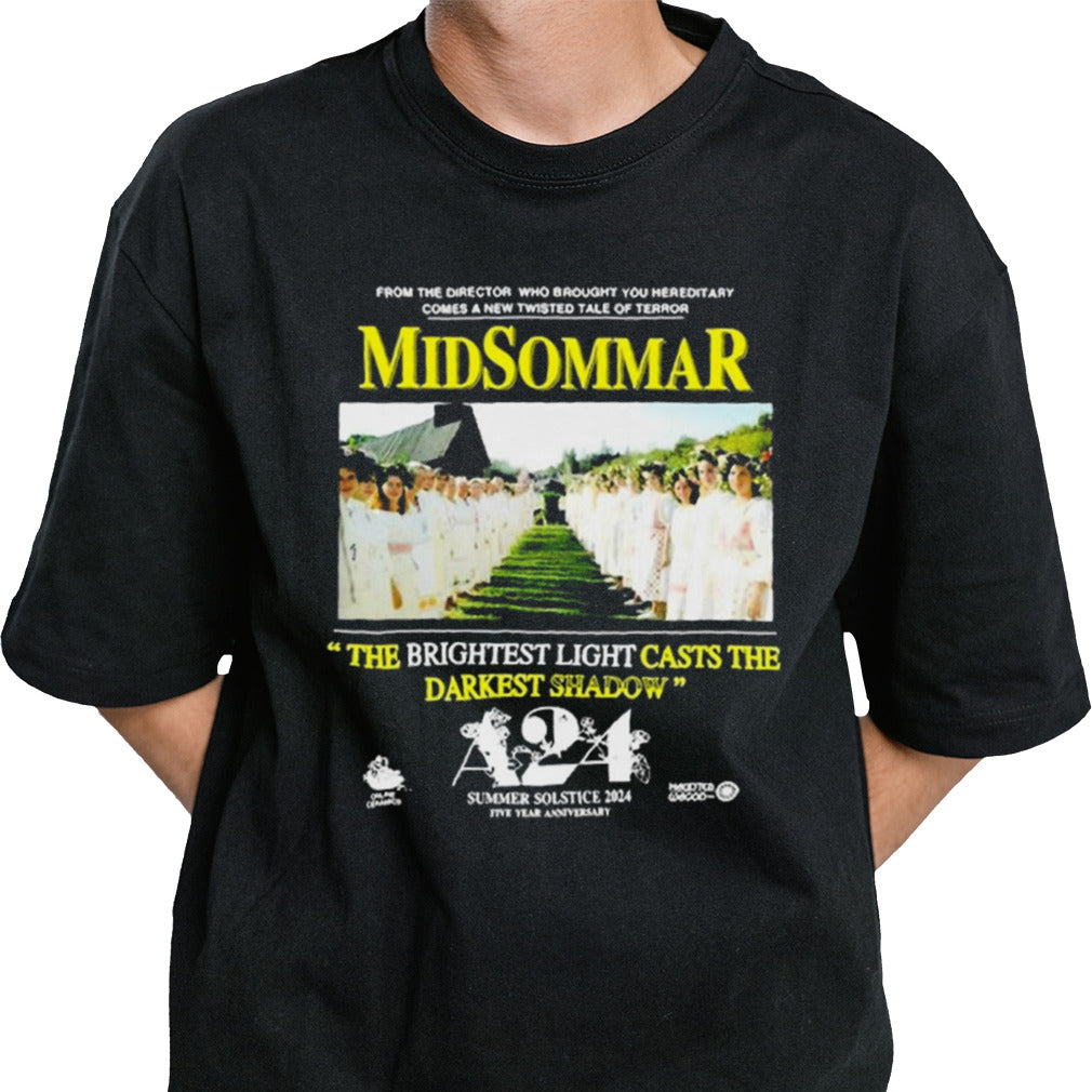 Summer Solstice 2024 MidSommar The Brightest Light Casts The Darkest Shadow shirt