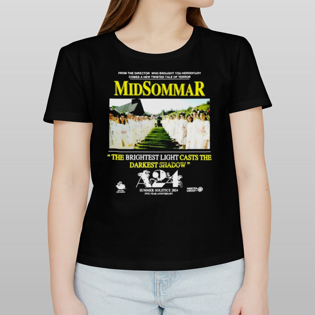 Summer Solstice 2024 MidSommar The Brightest Light Casts The Darkest Shadow shirt