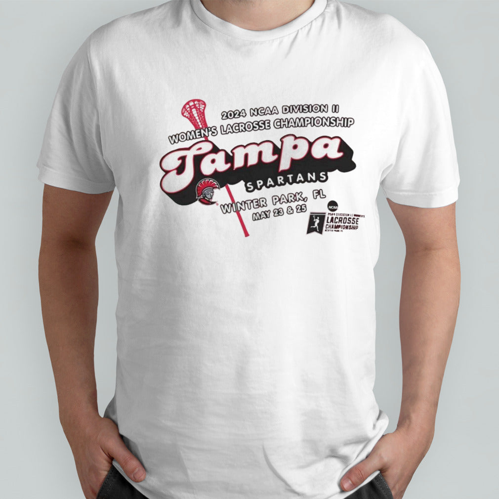 Tampa Spartans 2024 NCAA Division III Women’s Lacrosse Championship shirt