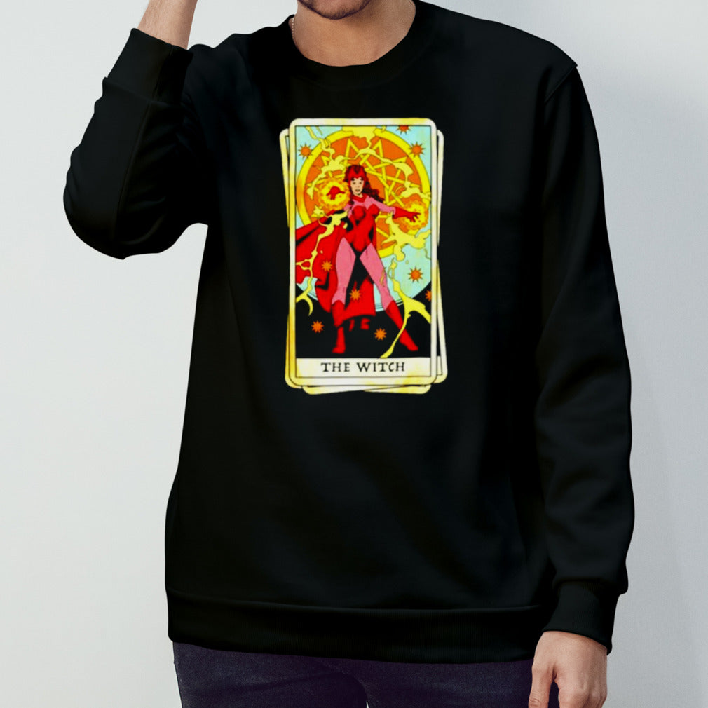 Tarot Scarlet Witch as the witch card shirt