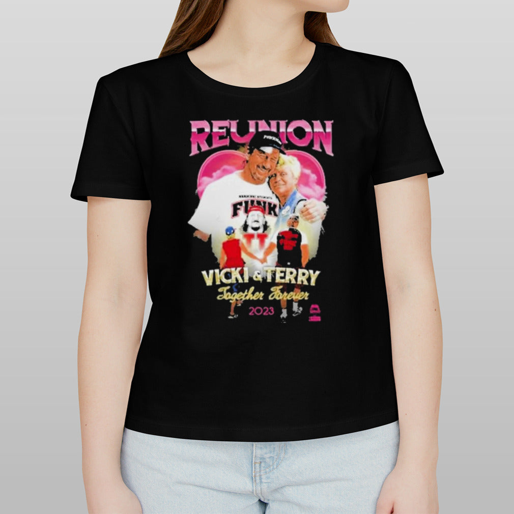 Terry funk vicky and terry reunion shirt