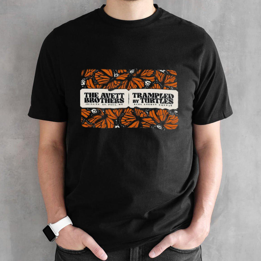 The Avett Brothers and Trampled By Turtles Sts. Paul MN 2024 Poster Shirts