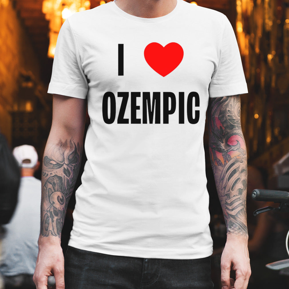 The Kimbino I love ozempic shirt