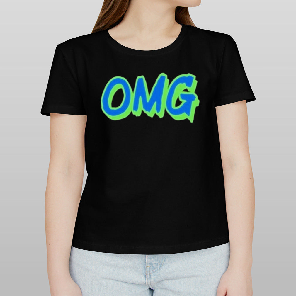 The Mest Team Wearing Omg Shirt