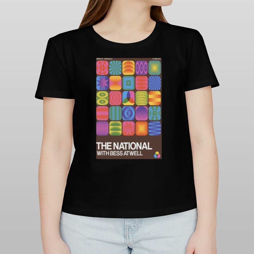 The National June 25 2024 Vienna Stadthalle Concert Poster Shirt