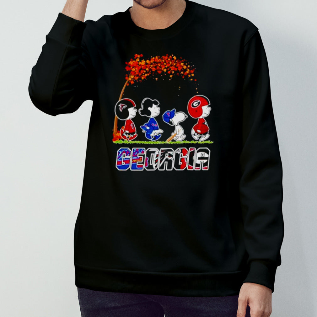The Peanuts Georgia Sport Teams shirt