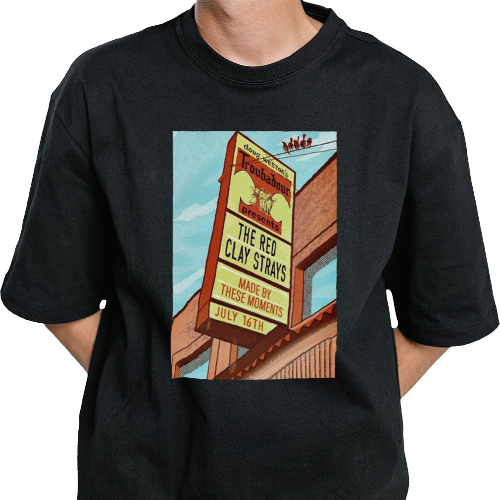 The Red Clay Strays July 16 2024 The Troubadour Album Release Show West Hollywood CA Poster Shirt