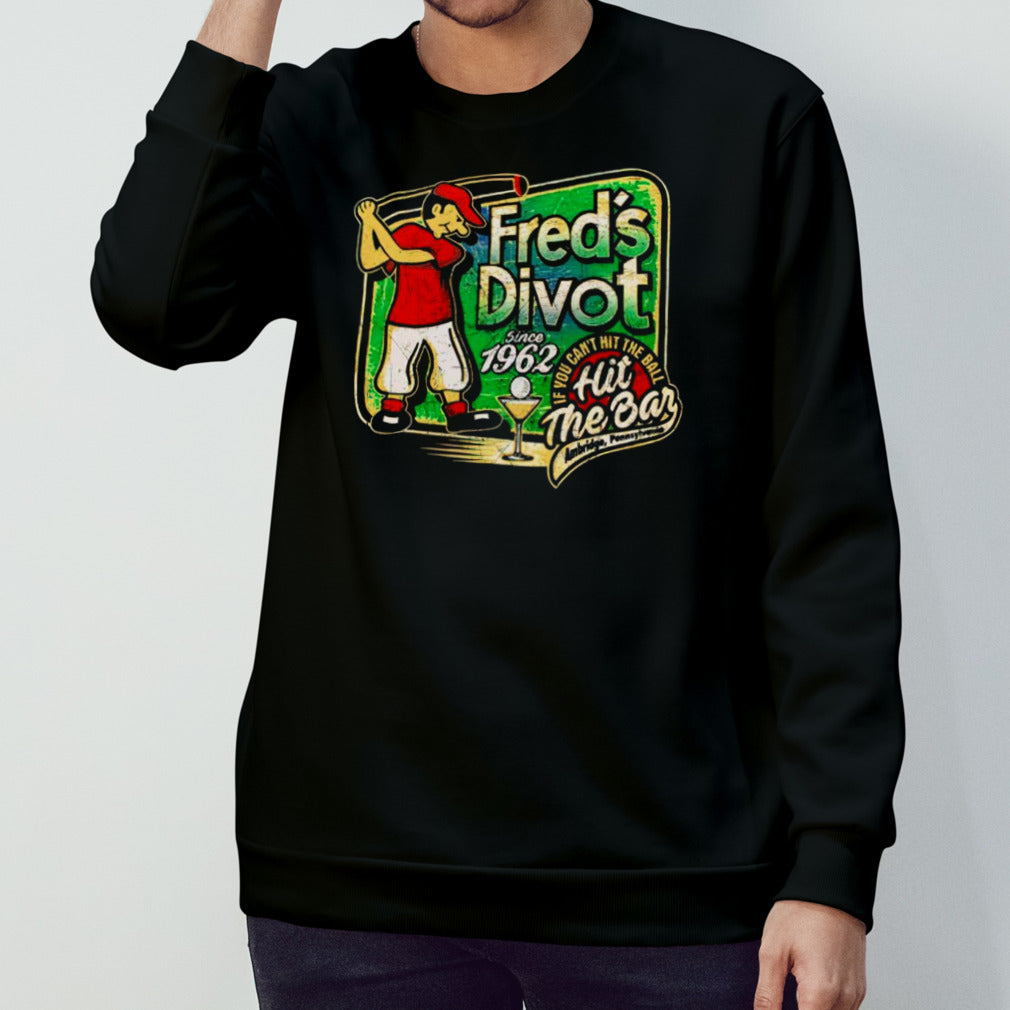 The Sketch Real wearing Freds Divot shirts