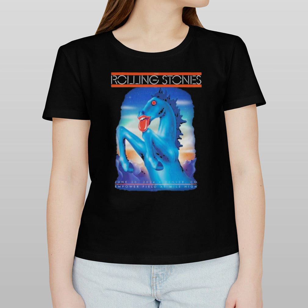 The Stones Empower Field At Mile High 2024 T-Shirt