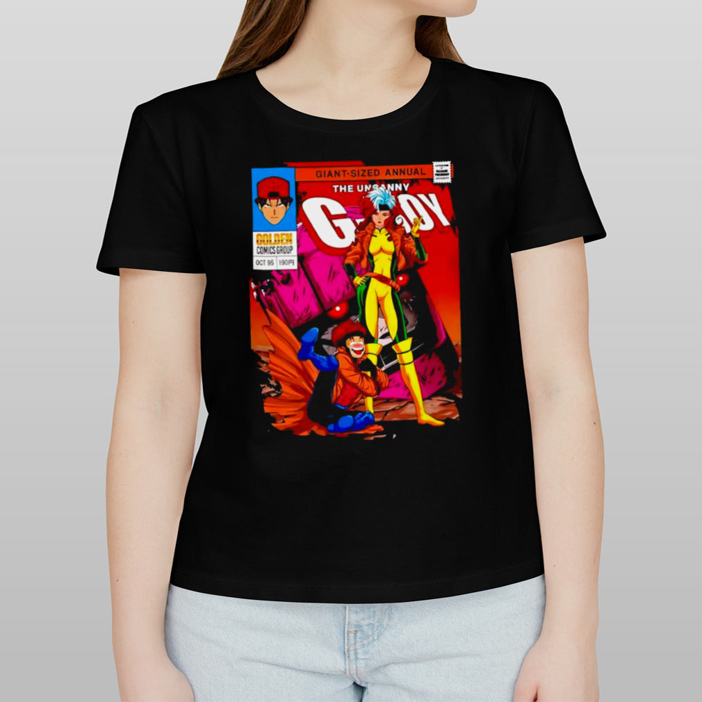 The Uncanny G-Boy Gambit and Rogue shirt