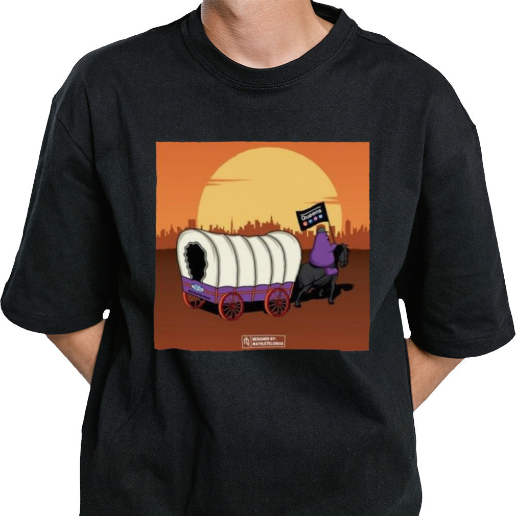 The Wagon Keeps On Rolling Queens Lfgm T-shirt