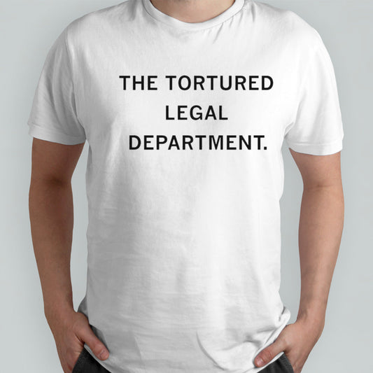 The tortured legal department shirts