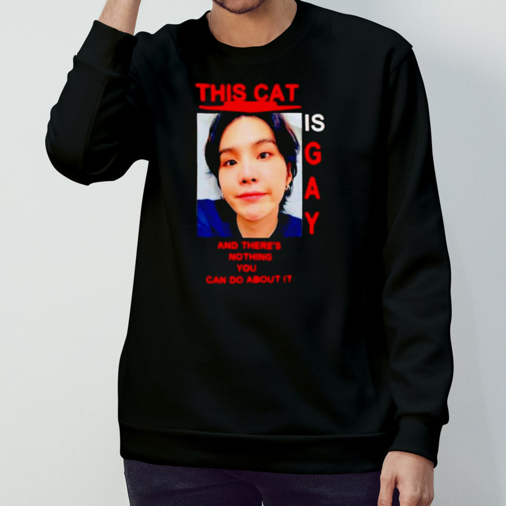 This cat is gay and theres’s nothing you can do about it shirts