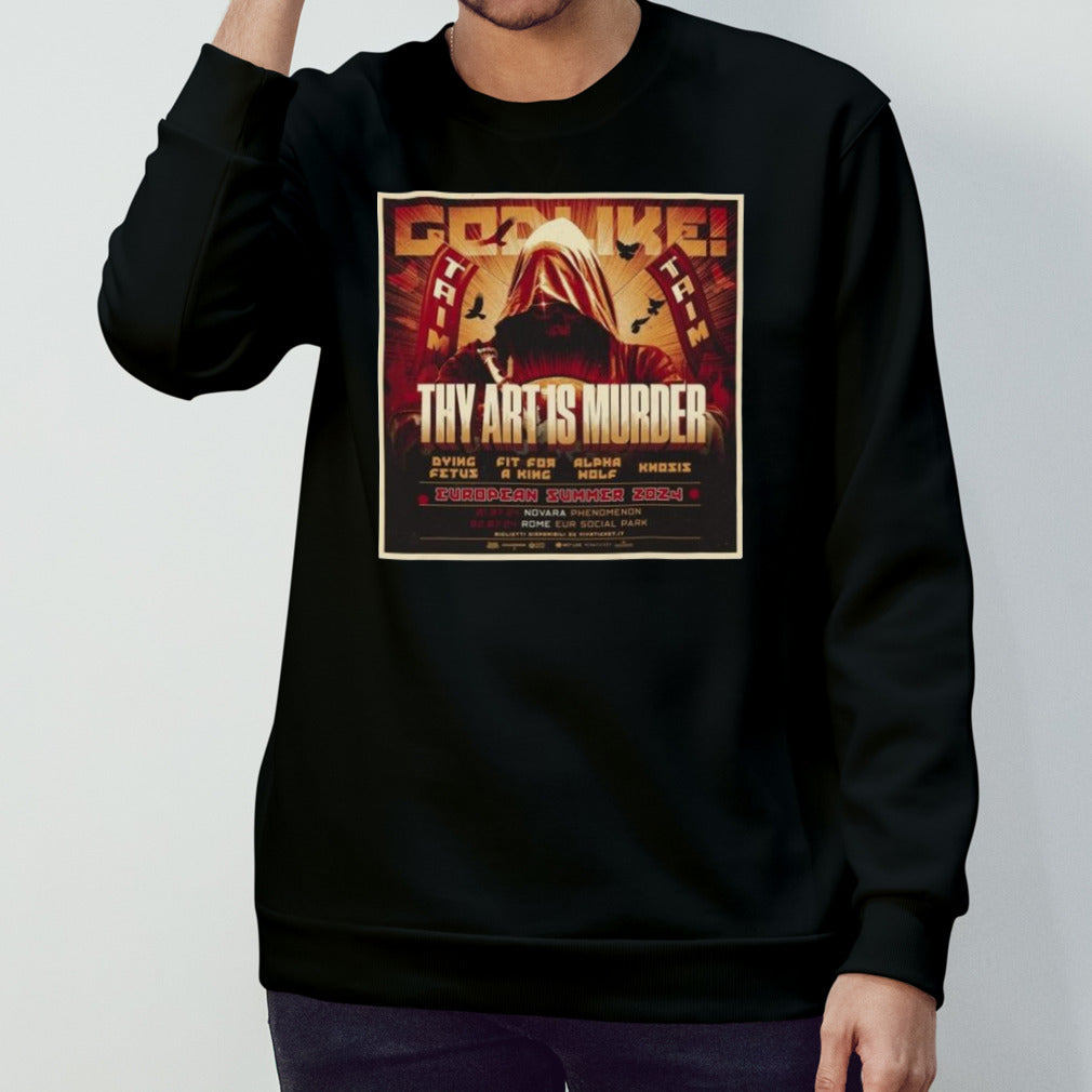 Thy Art Is Murder Tour 2024 T-shirt