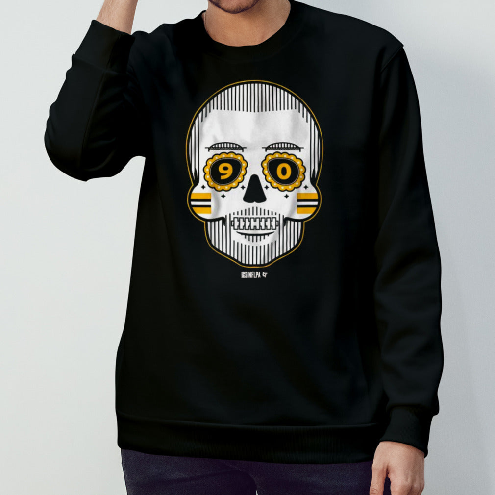 Tj Watt Sugar Skull T-shirt