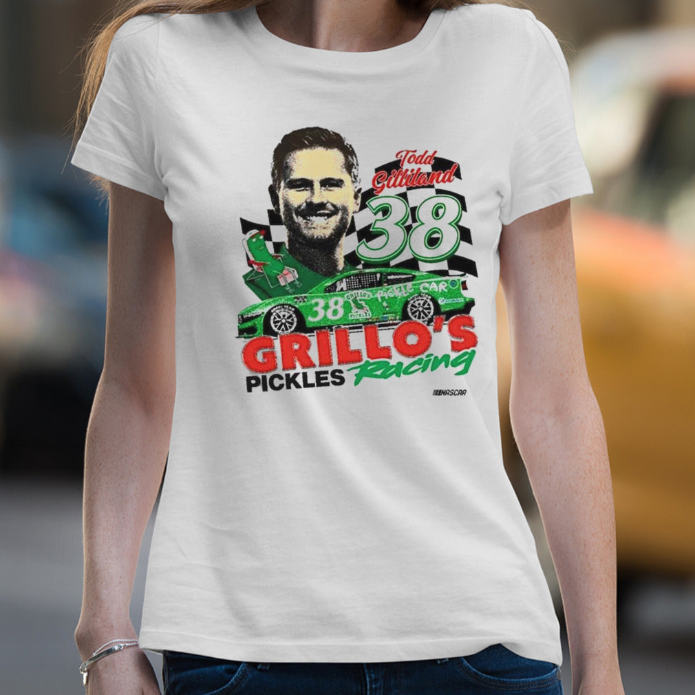 Todd Gilliland 38 Grillo’s Pickles Racing Car Shirt