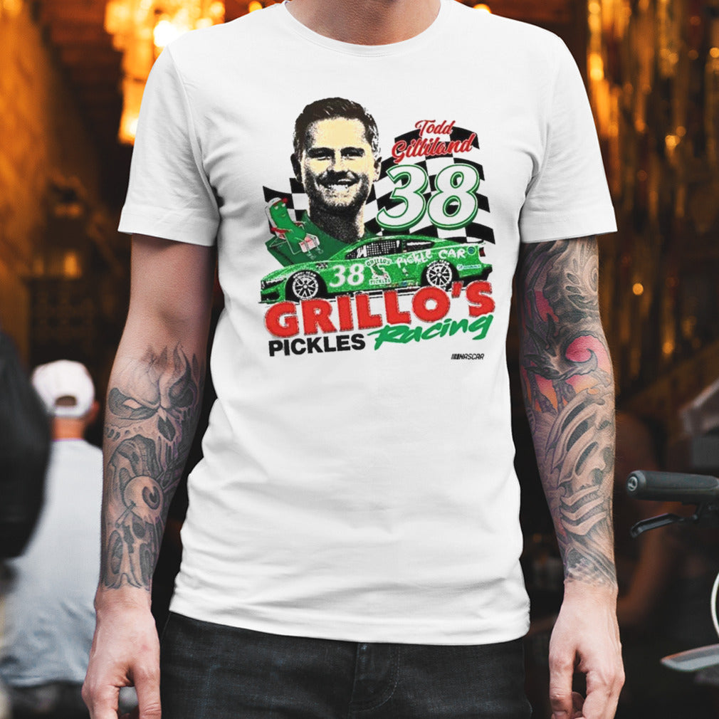 Todd Gilliland 38 Grillo’s Pickles Racing Car Shirt