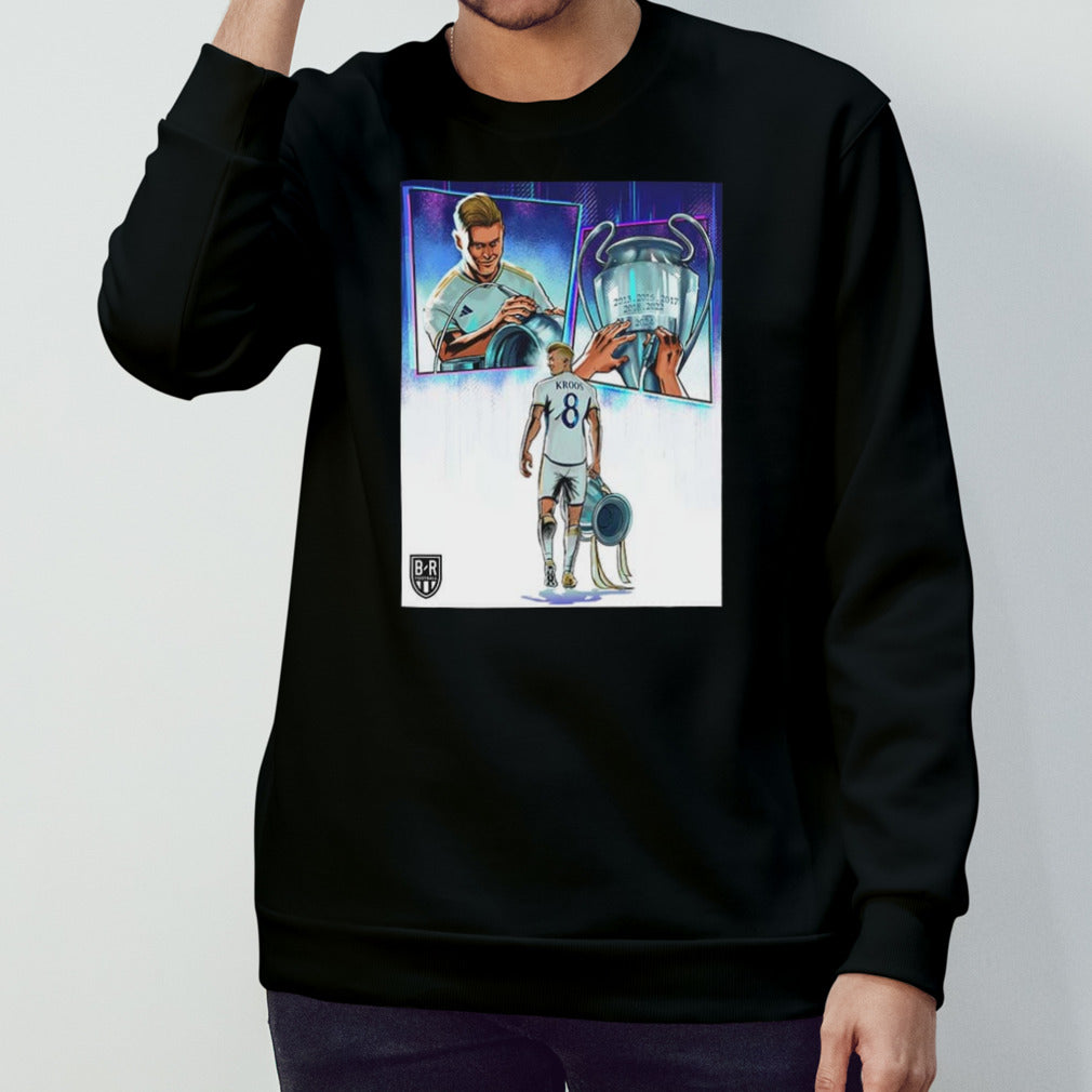 Toni Kroos Bows Out Of Club Football With His Sixth Champions League Title Thanks For Kroos Legend shirt