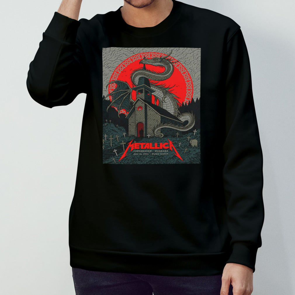 Tonight In M72 Copenhagen Metallica Killer World Tour shirt