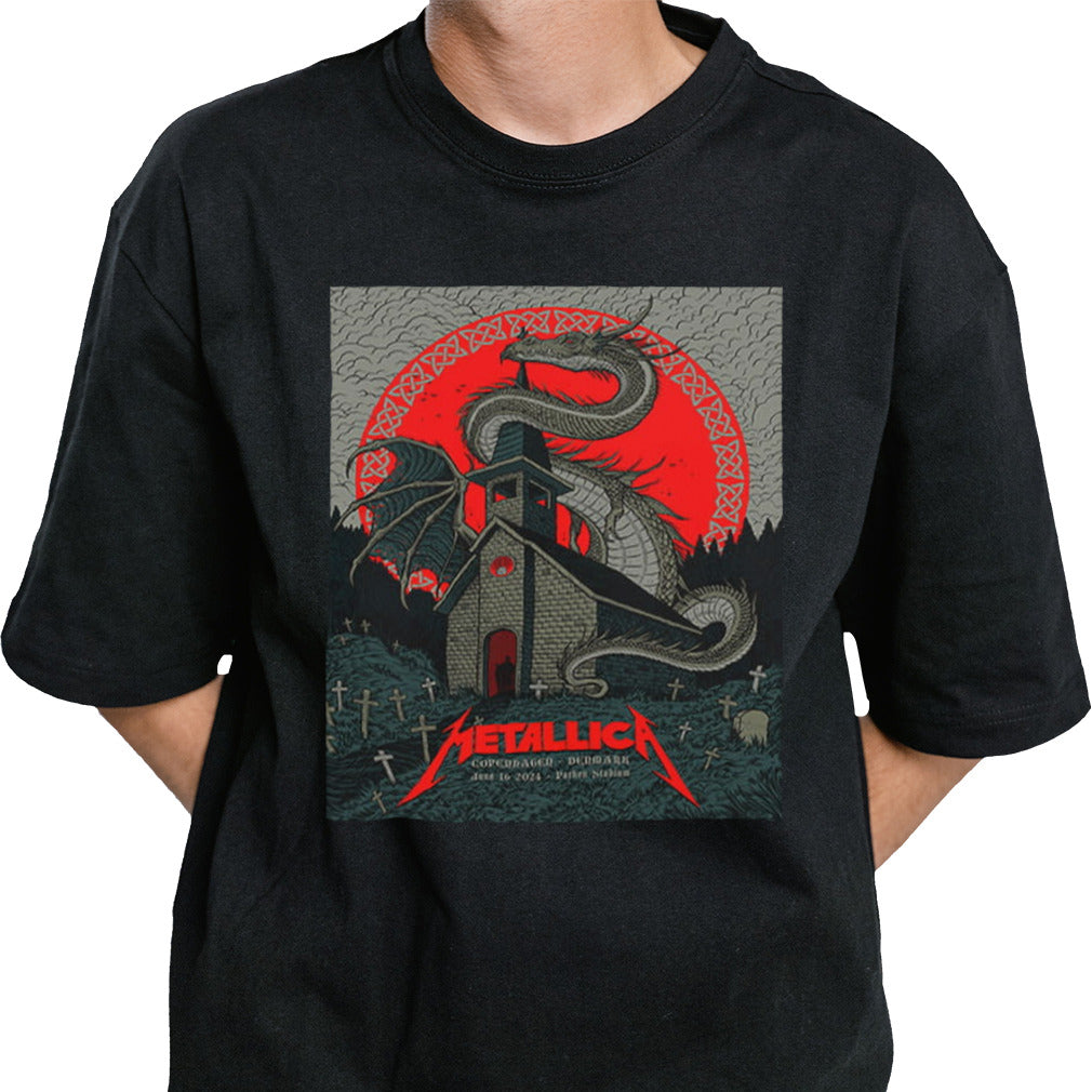 Tonight In M72 Copenhagen Metallica Killer World Tour shirt
