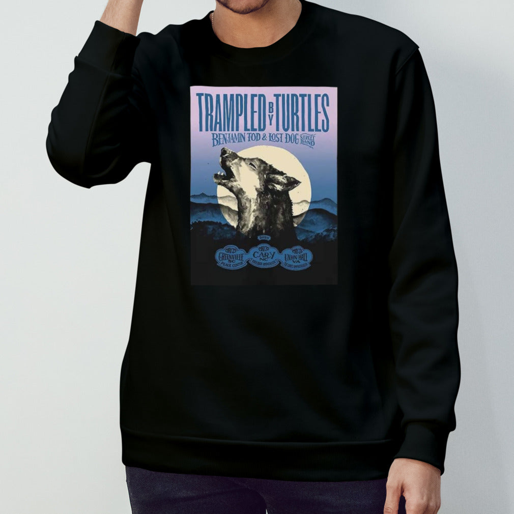 Trampled By Turtles Benjamin Tod And Lost Dog Street Band Show May 29-30-31 2024 shirt